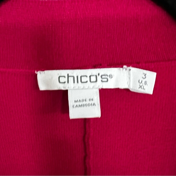 Chico’s Spun Rayon Hanky Hem Cardigan Sweater - Picture 6 of 11